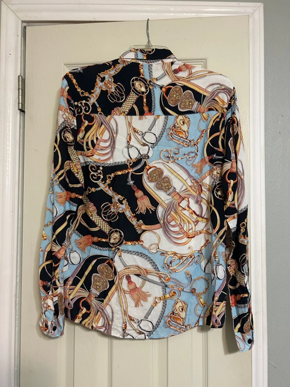 🧁$8 Moving🚚Sale ASOS Design western saddlebag rope belt shirt